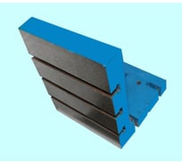 Плита чугунная TLX угловая 500x500мм монтажная шабр. кл. точн.1 с Т-образ. паз. и креп.отв. 65285