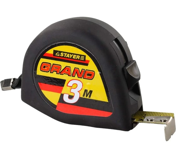 Рулетка STAYER GRAND 3 м, 19 мм 3412-03