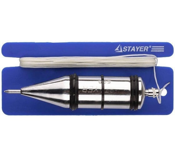 Строительный отвес со шнуром STAYER PROFI 250 г 2-06352-25 1