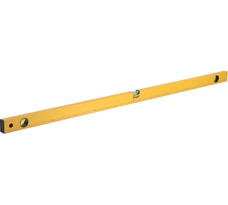 Алюминиевый уровень ТУНДРА 3 глазка, линейка, 1200 мм 2964625