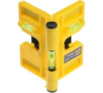 Уровень ТУНДРА угловой магнитный складной, 3 глазка 3652378