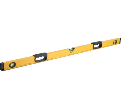 Алюминиевый уровень  ТУНДРА магнитный эргономичные ручки, 3 глазка, 1200 мм 2964635