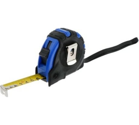 Рулетка  ТУНДРА обрезиненный корпус, 3 фиксатора, 3 м х 16 мм 881709