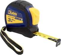 Рулетка измерительная KUBIS 3 м, 16 мм AutoLock 05-01-1316