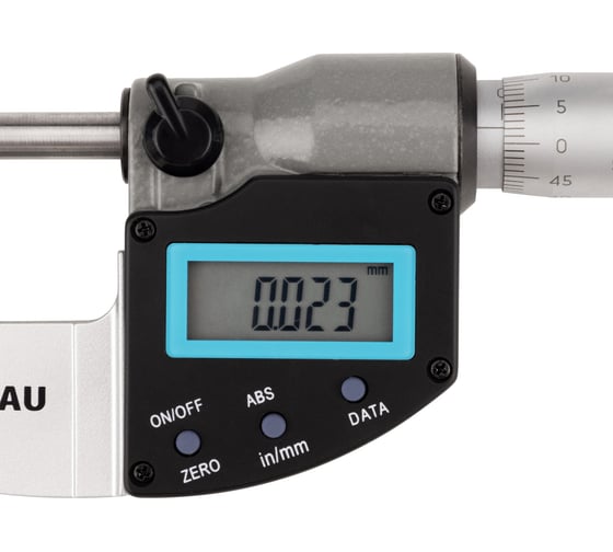 Микрометр цифровой NORGAU 0-25мм, 0,001мм/0,00005", NMD-65D с поверкой 041057001/П