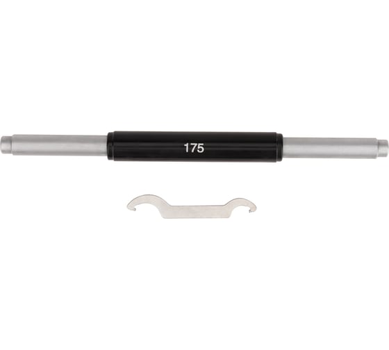 Микрометр гладкий NORGAU МК 175-200 мм/0,01 мм, тип NM-200, с поверкой, 041001200/П