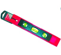 Строительный уровень VIRA магнитный, 230 мм, пластиковый корпус, три глазка 100117