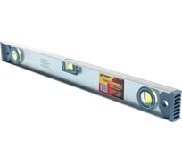 Уровень SKRAB 3-х глазковый 600мм серый 40481