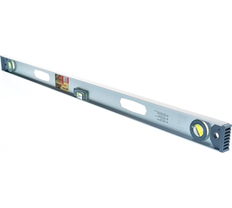 Уровень SKRAB 3-х глазковый 1000мм серый 40483