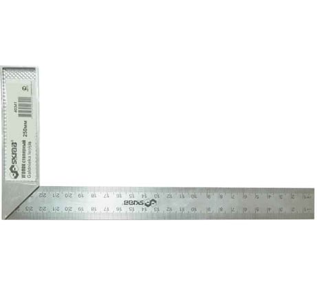 Столярный угольник SKRAB 350мм обратный 40343