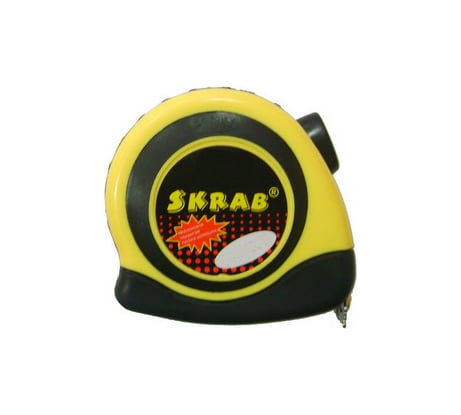 Рулетка SKRAB 3/0,016 м магнитная с нейлоновым покрытием 40152