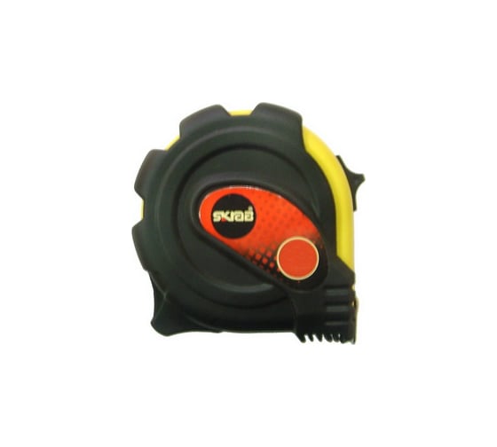 Рулетка SKRAB 3/0,019м резиновый корпус 40093