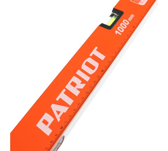Уровень PATRIOT LRP-1000, магнитный, алюминиевый, фрезерованный, 1000мм 350005553
