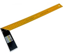 Угольник ЧЕГЛОК стальной 450 х 150 мм, с алюм.пяткой, 20-03-045