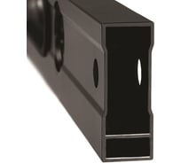 Уровень PRO алюминиевый, фрез. с одной стороны, с 8 магн., черный, 200 см, 3 глазка BD-200