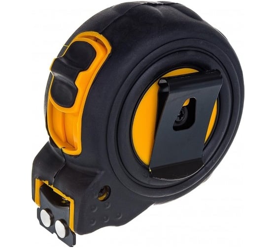 Рулетка Stayer BlackMax 8м / 25мм в ударостойком полностью обрезиненном корпусе и двумя фиксаторами 3410-08_z02