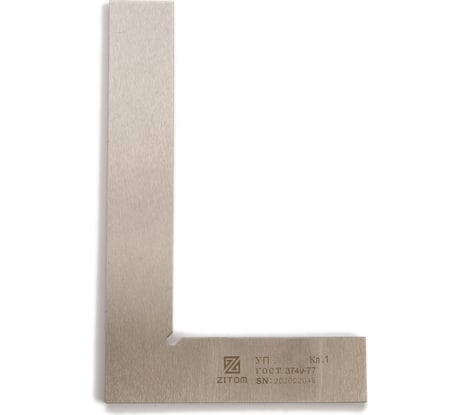Угольник ZITOM УП-1- 60 60х40 ГОСТ 3749-77  sq10001
