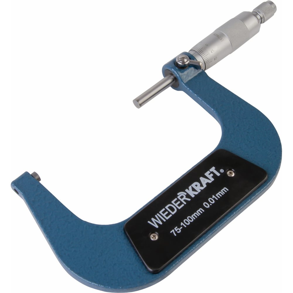 Микрометр WIEDERKRAFT нониусный, 75-100 мм, 0.01 мм WDK-MM10001 ...