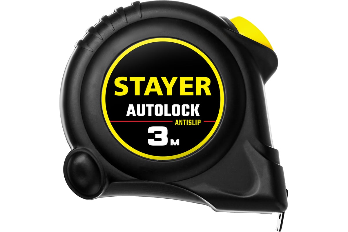 Рулетка Stayer AutoLock 3м / 16мм с автостопом 2-34126-03-16_z02