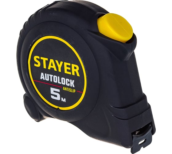 Рулетка Stayer AutoLock 5м / 19мм с автостопом 2-34126-05-19_z02 1