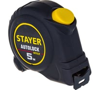 Рулетка Stayer AutoLock 5м / 25мм с автостопом 2-34126-05-25_z02