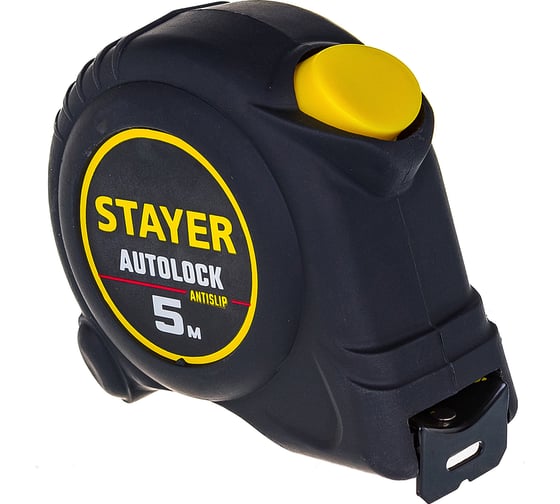 Рулетка Stayer AutoLock 5м / 25мм с автостопом 2-34126-05-25_z02 1