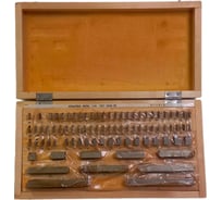 Меры концевые ООО МПК "Технологические Инновации" № 1 кл.1 твердосплавные 9011