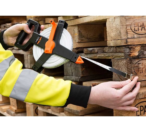 Лента измерительная NEO TOOLS стекловолокно, 50 м 68-051