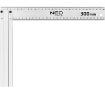 Угольник строительный алюминиевый NEO TOOLS 300x175 мм 72-145