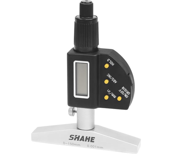 Глубиномер микрометрический SHAHE ГМЦ-150 0,001 эл. 1121592