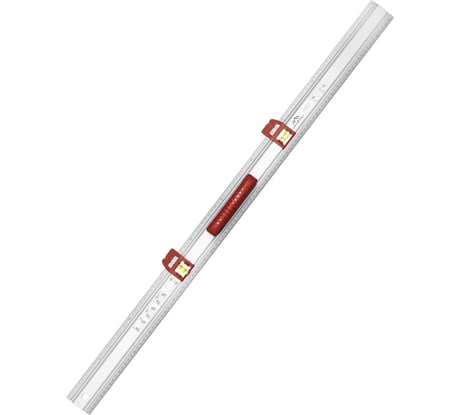 Линейка разметочная vertextools PROFI 100 см, ручка ABS, скользящие блоки с колбами 3046-18