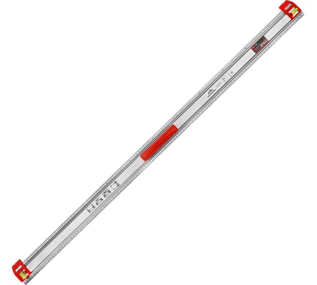 Линейка разметочная vertextools PROFI 120 см, ручка ABS, скользящие блоки с колбами 3046-19