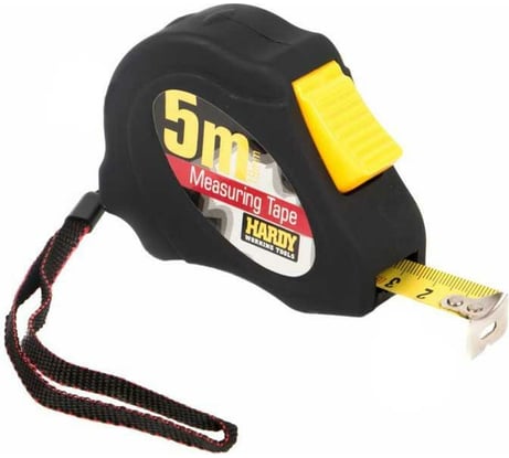 Рулетка HARDY измерительная 5м х 19мм 0700-441905