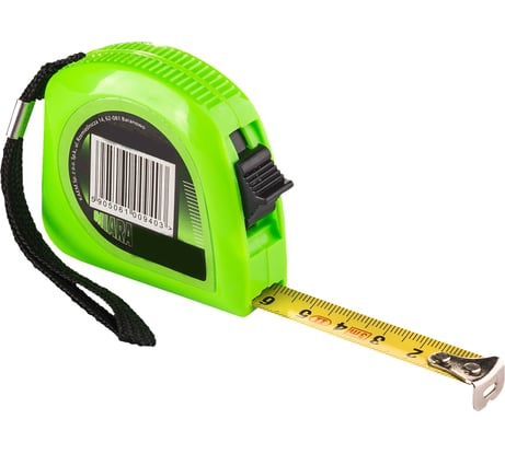 Рулетка HARDY измерительная 5м х 16 мм зелёный 0700-411205