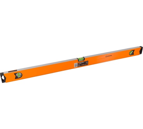 Алюминиевый магнитный уровень Вихрь 1000 мм, фрезерованный, 3 глазка 1 зеркальный 73/11/4/20