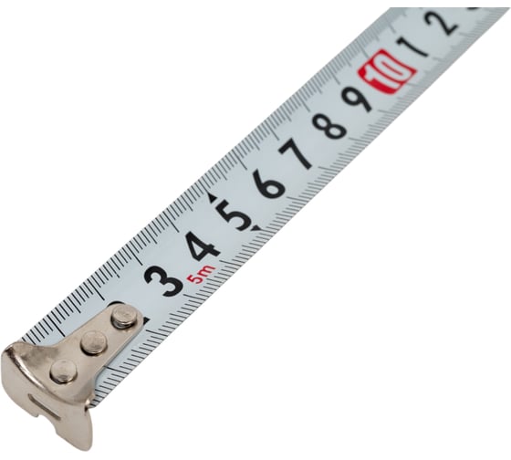 Рулетка Gramex 5м х 19мм, с фиксатором, обрезиненный корпус HL-5 (12/120) 017432