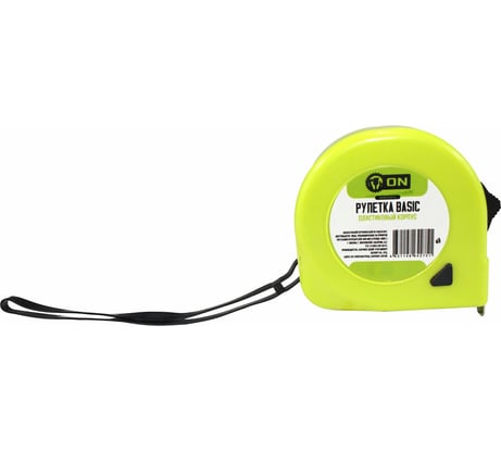 Рулетка ON BASIC 2 мх16мм 05-01-002