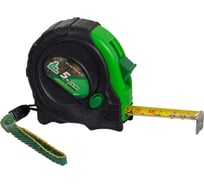 Рулетка ДЛЯ ДЕЛА 5м*19мм, пластик прорезиненный, 3 фиксации ДД-РИ-22-050-19