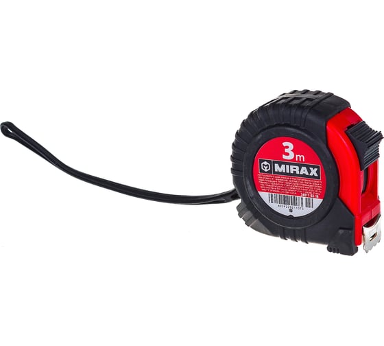 Рулетка MIRAX Rubber 3м/18мм, в обрезиненном корпусе 34011-03-18_z02