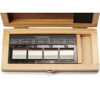 Набор образцов шероховатости поверхности ZITOM 4шт, Ra 0.05 - 12.5 ks00004