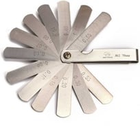 Набор щупов SDW TOOLS №2 0.02 - 0.5мм, 17 пластин, 70мм pg02070