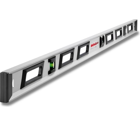 Прецизионный уровень SOLA HPL 3 180, L=180 см, 3 глаза 01713601
