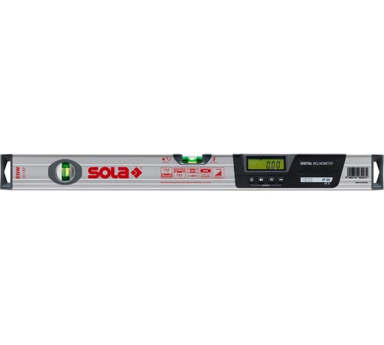 Электронный уровень-угломер SOLA ENW 120, 120 см, защита IP65 01721401 1