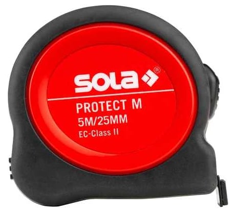 Рулетка SOLA Protect M PE 525, L=5 м, магнитная 50570601