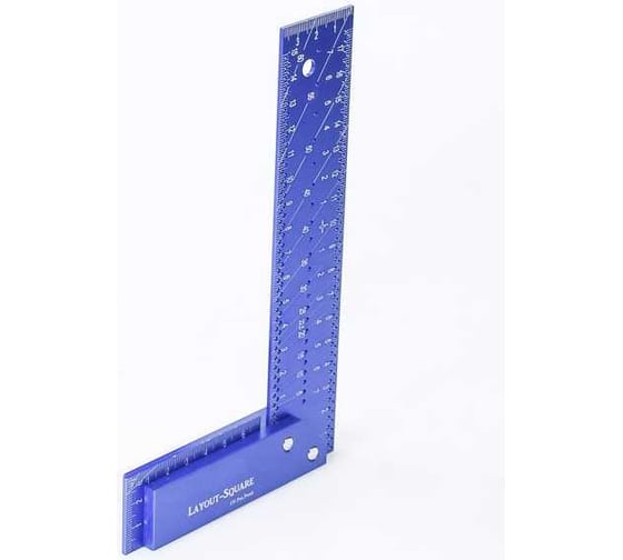 Угольник Rubankov c подошвой igaging layout square 175 мм  М00021743 1