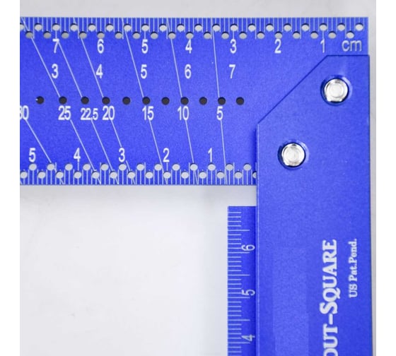 Угольник Rubankov c подошвой igaging layout square 175 мм  М00021743
