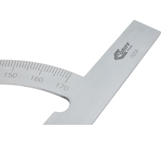 Угломер-транспортир GRIFF 0-180, d=250мм, L=500мм D143020