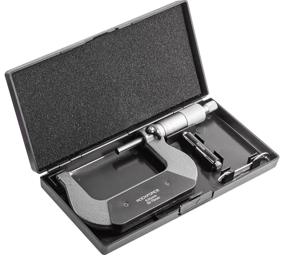 Микрометр Rockforce 50-75мм, 0.01мм RF-5096P9075(18243)
