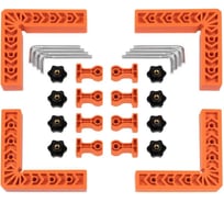 Набор уголков монтажных DLT 4 штуки, 90 градусов, 150_150мм, (L-образный зажим) 1719