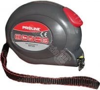 Рулетка PROLINE 3х16мм серая автостоп 20123